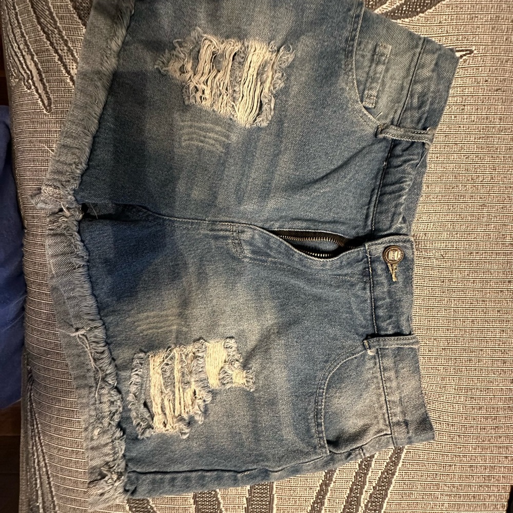 Source Unknown Blue Jean Shorts